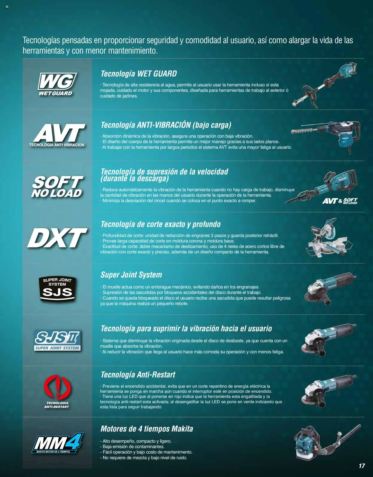 Nuevas ofertas de Makita válidas en toda la República Mexicana desde el 17.04.2024. ¡Encuentra las mejores ofertas en Makita catálogo ! | Página: 17 | Productos: Moldura, Disco