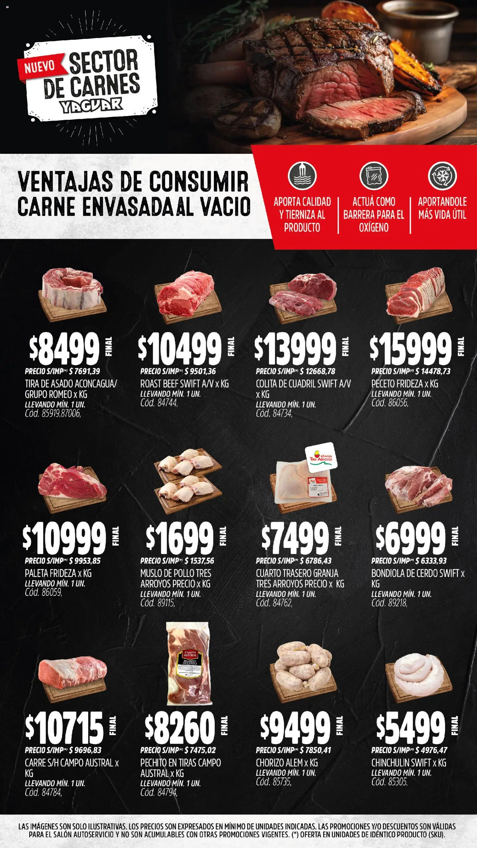 Yaguar - Córdoba │ válido desde el 10.11.2025 | Página: 4 | Productos: Pollo, Paleta, Chorizo, Cerdo