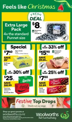 Woolworths South Island catalogue preview  - valid from 15.12.2025