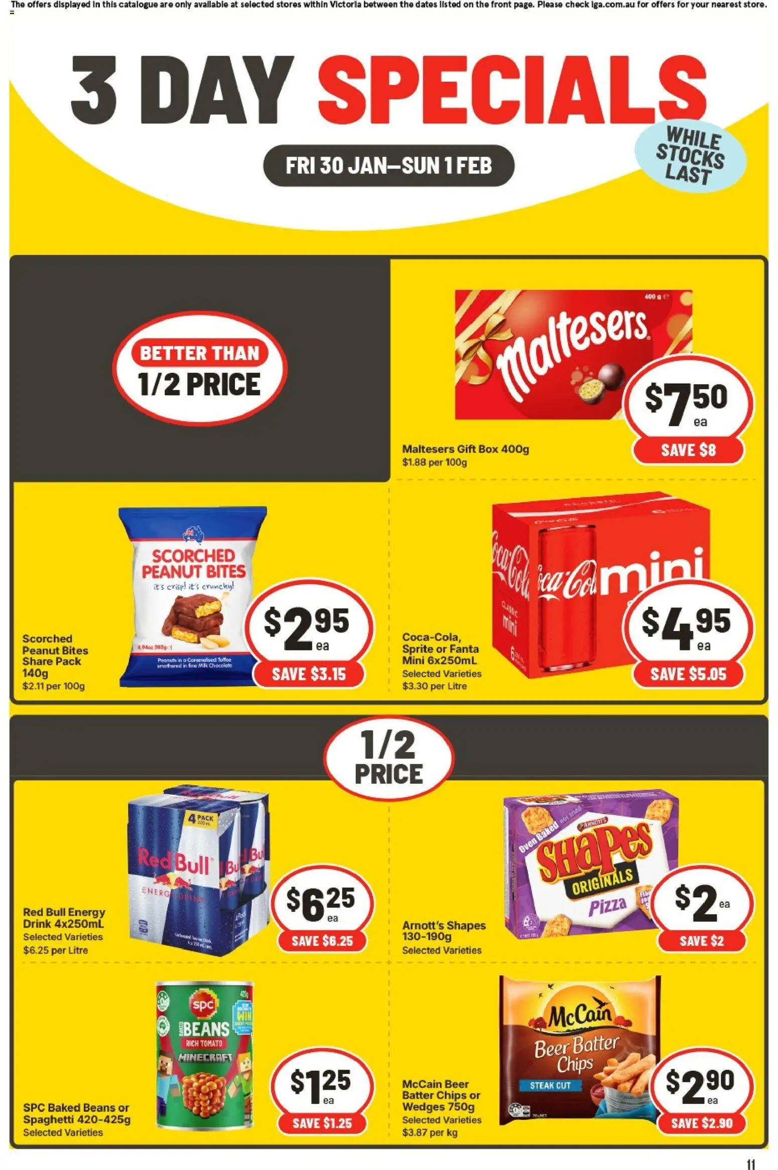 IGA catalogue - valid from 30.01.2026 | Page: 2 | Products: Box, Energy drink, Steak, Oven