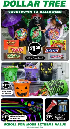 Preview of Dollar Tree weekly ads valid from 12.10.2025