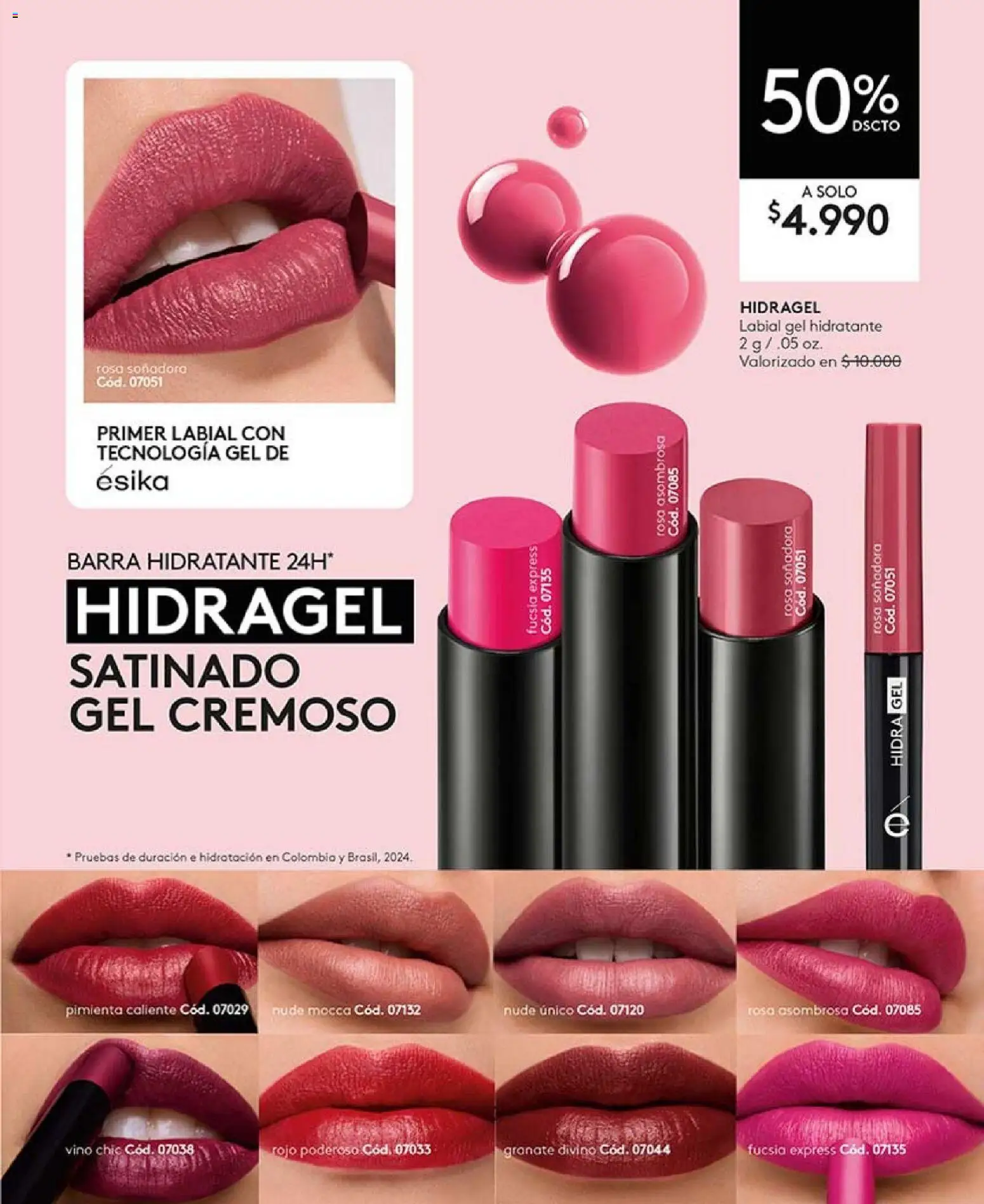 Catálogo Ésika Campaña 2 │ válido desde el 15.01.2026 | Página: 27 | Productos: Pimienta, Vino, Labial