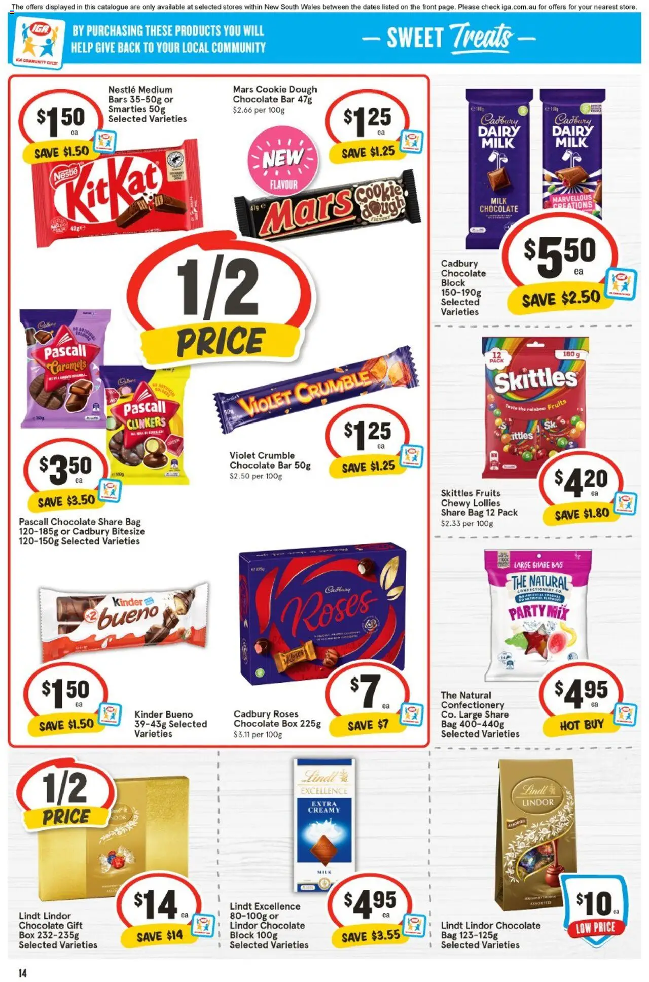 IGA catalogue - valid from 06.08.2025 | Page: 10 | Products: Muffins, Lamingtons, Oven, Bakery