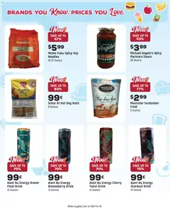 Preview of Grocery Outlet weekly ads valid from 31.12.2025 | Page: 10 | Products: Dog Treats, Noodles, Sauce