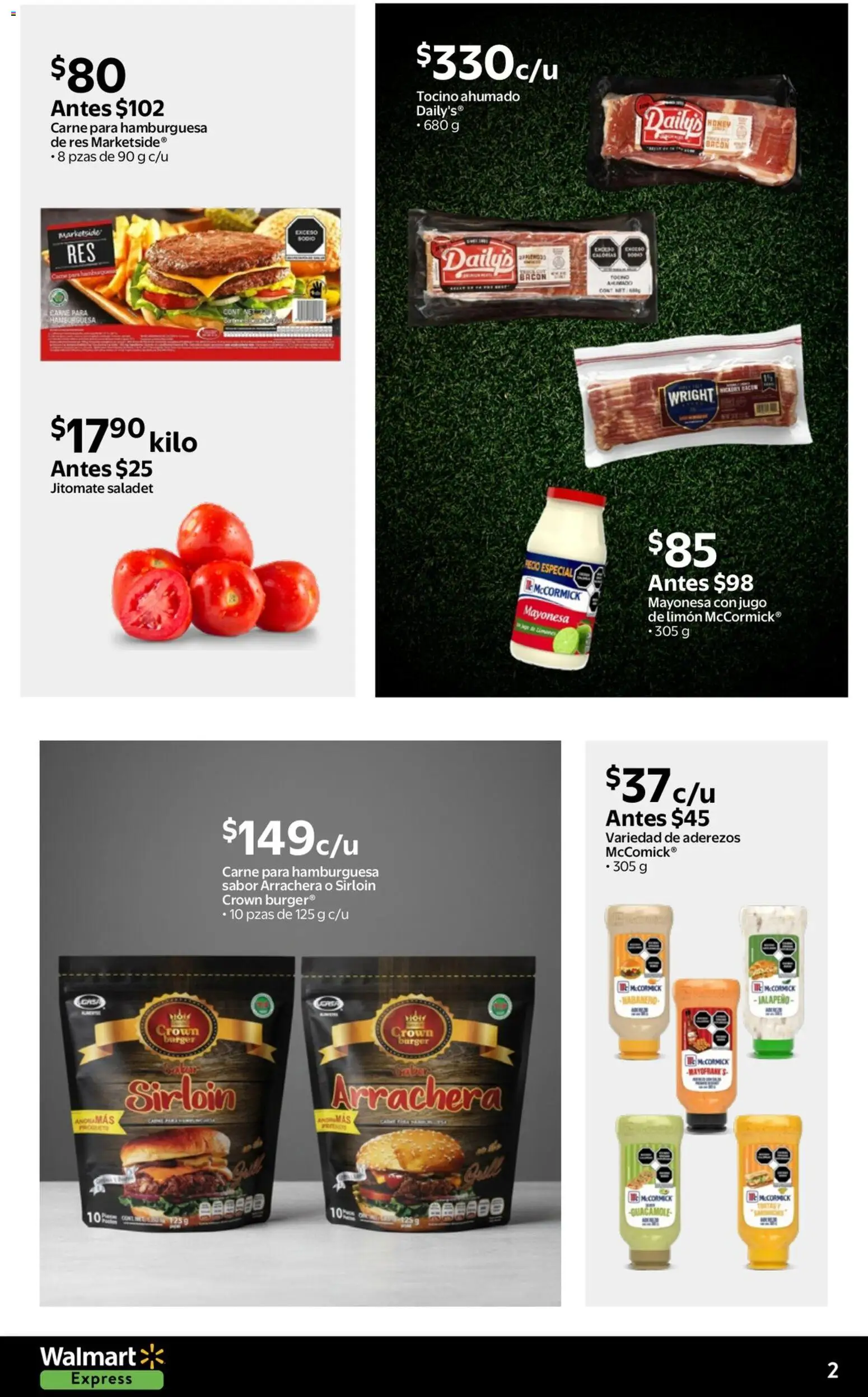 Nuevas ofertas de Walmart Express válidas en toda la República Mexicana desde el 06.02.2026. ¡Encuentra las mejores ofertas en Walmart Express folleto Ofertas! | Página: 2