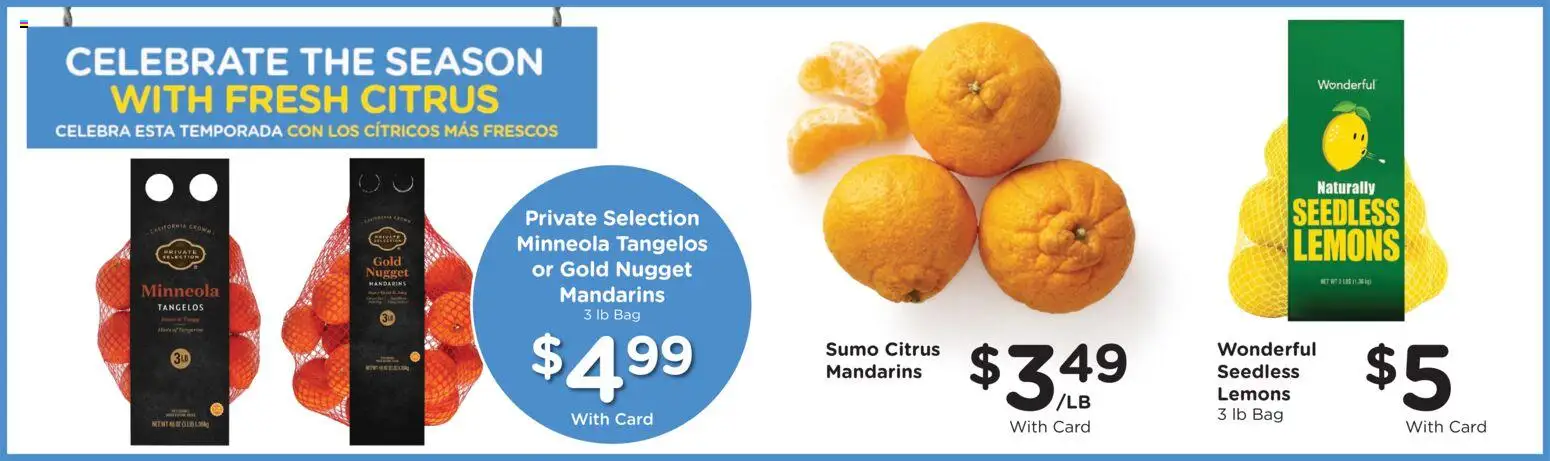 Fry's Food Weekly Ad - valid from 01.04.2026 | Page: 10 | Products: Mandarins, Bag
