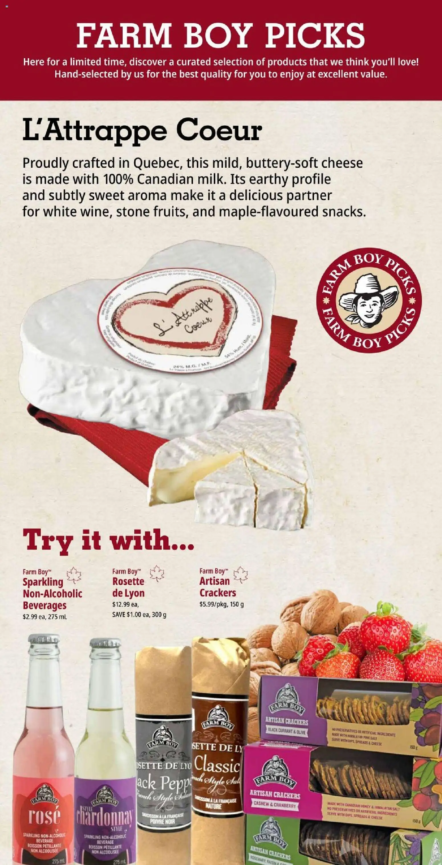 Farm Boy flyer valid from 12.02.2026 | Page: 6 | Products: Cheese