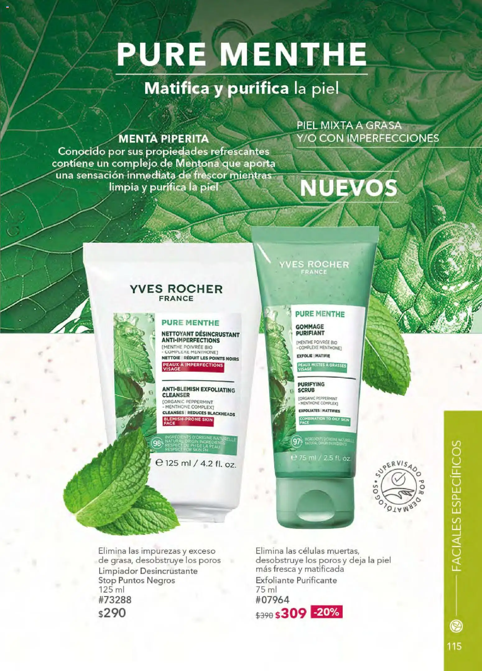 Nuevas ofertas de Yves Rocher válidas en toda la República Mexicana desde el 21.04.2026. ¡Encuentra las mejores ofertas en Yves Rocher campaña 6 2026! | Página: 117 | Productos: Limpiador
