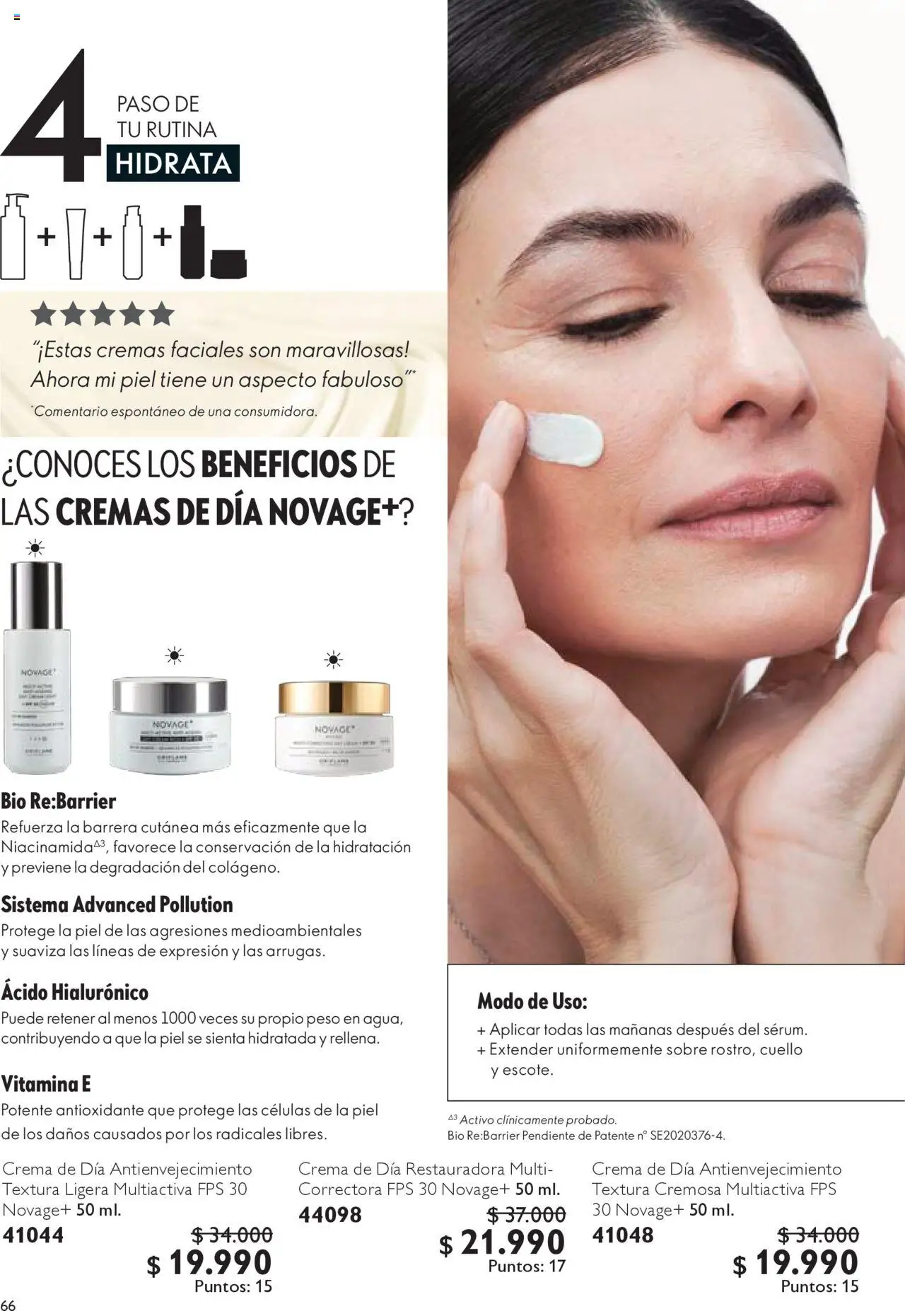 Oriflame - Catálogo │ válido desde el 13.09.2025 | Página: 66 | Productos: Peso, Cuello, Sobre, Crema