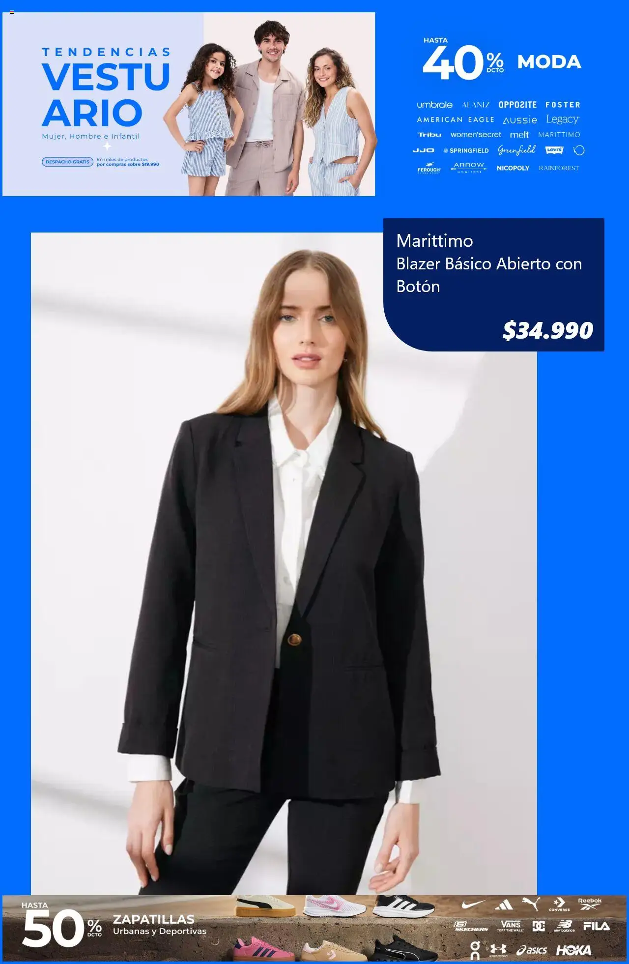 Paris ofertas  │ válido desde el 15.10.2025 | Página: 7 | Productos: Blazer, Sobre, Zapatillas