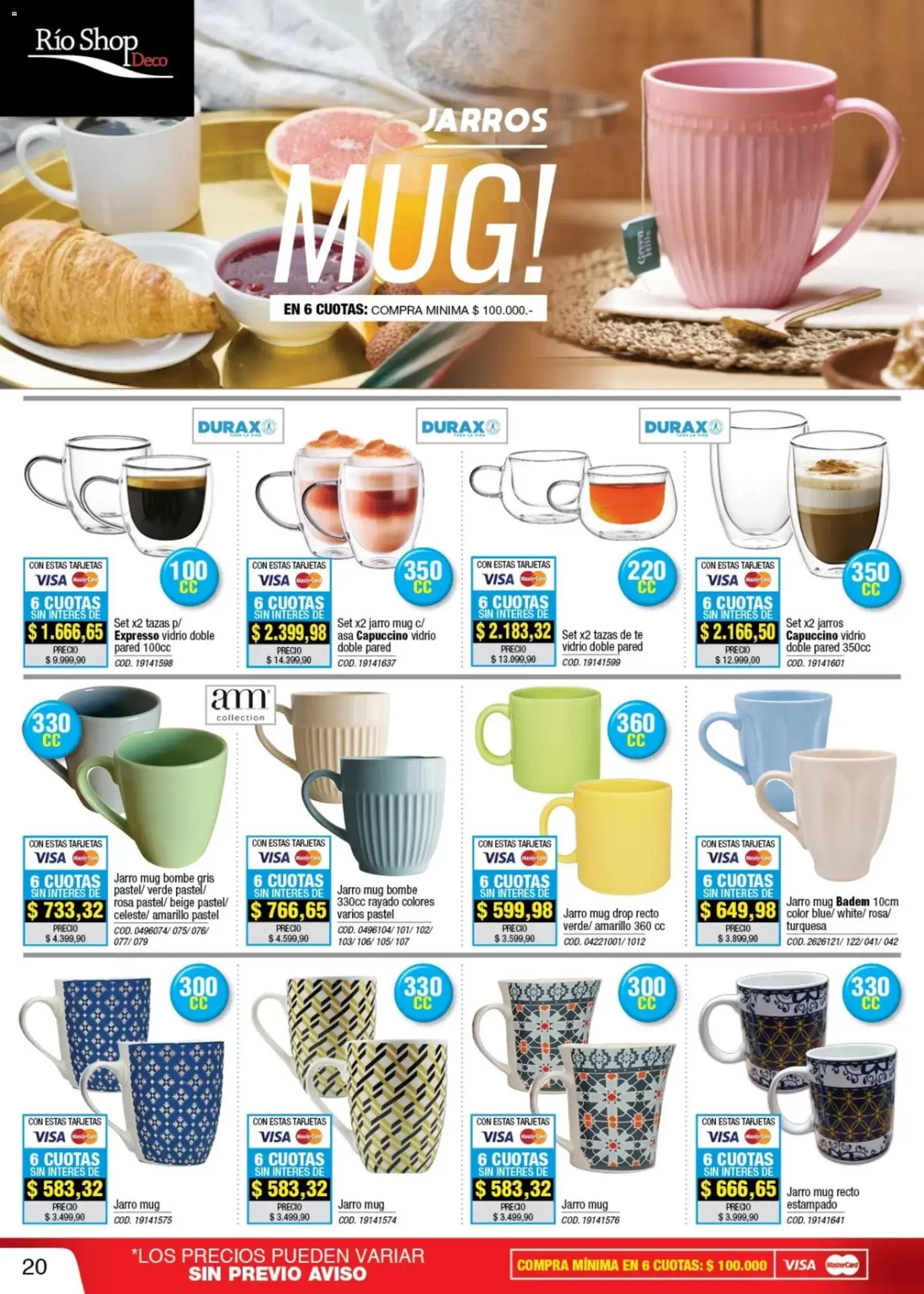 Río Shop Deco catálogo │ válido desde el 01.01.2026 | Página: 20 | Productos: Té