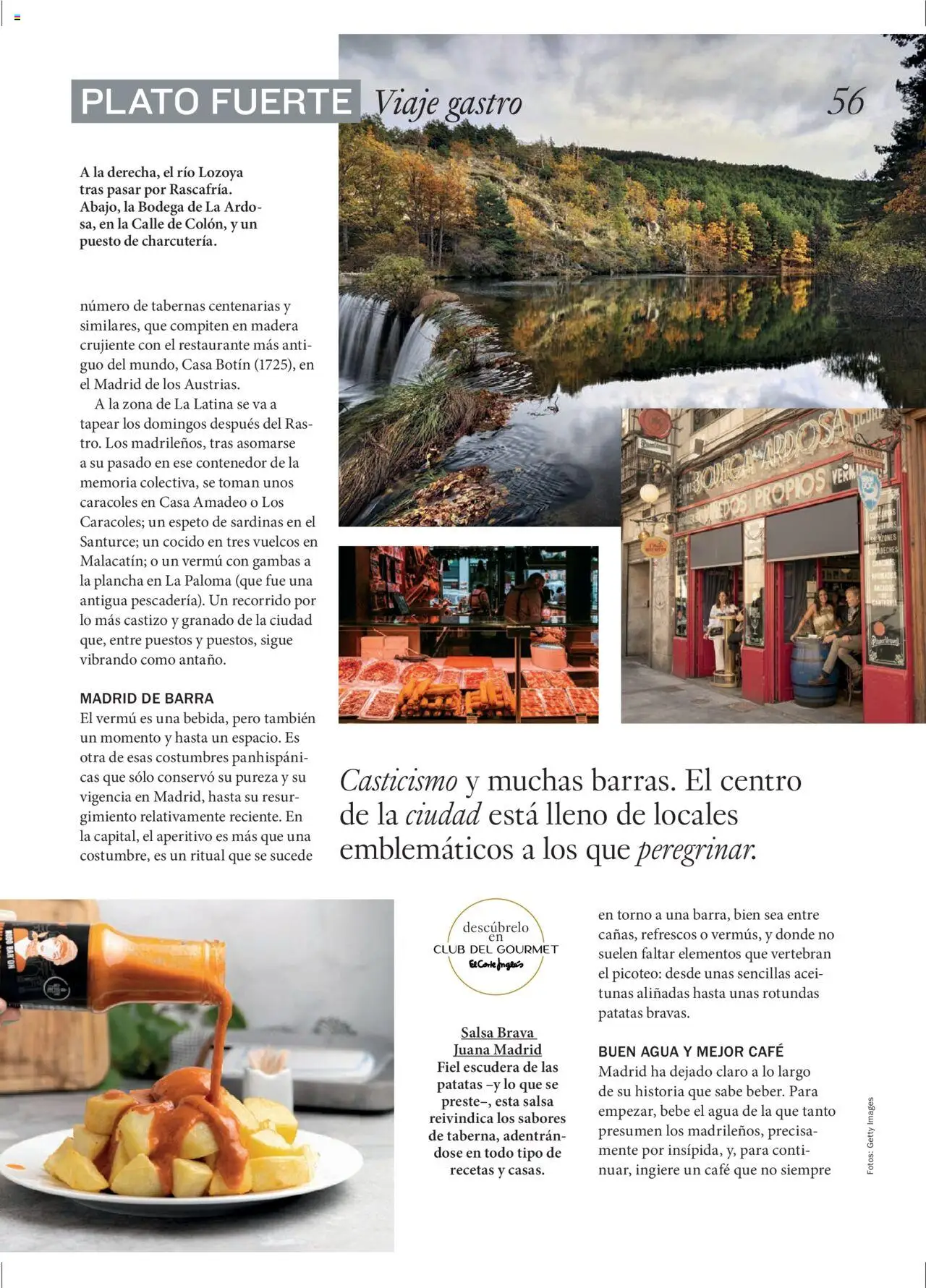 Nuevas ofertas de El Corte Inglés válidas en toda la República Mexicana desde el 29.09.2025. ¡Encuentra las mejores ofertas en El Corte Inglés - Catálogo Gourmet Magazine Otoño! | Página: 56 | Productos: Agua, Café, Contenedor, Barra