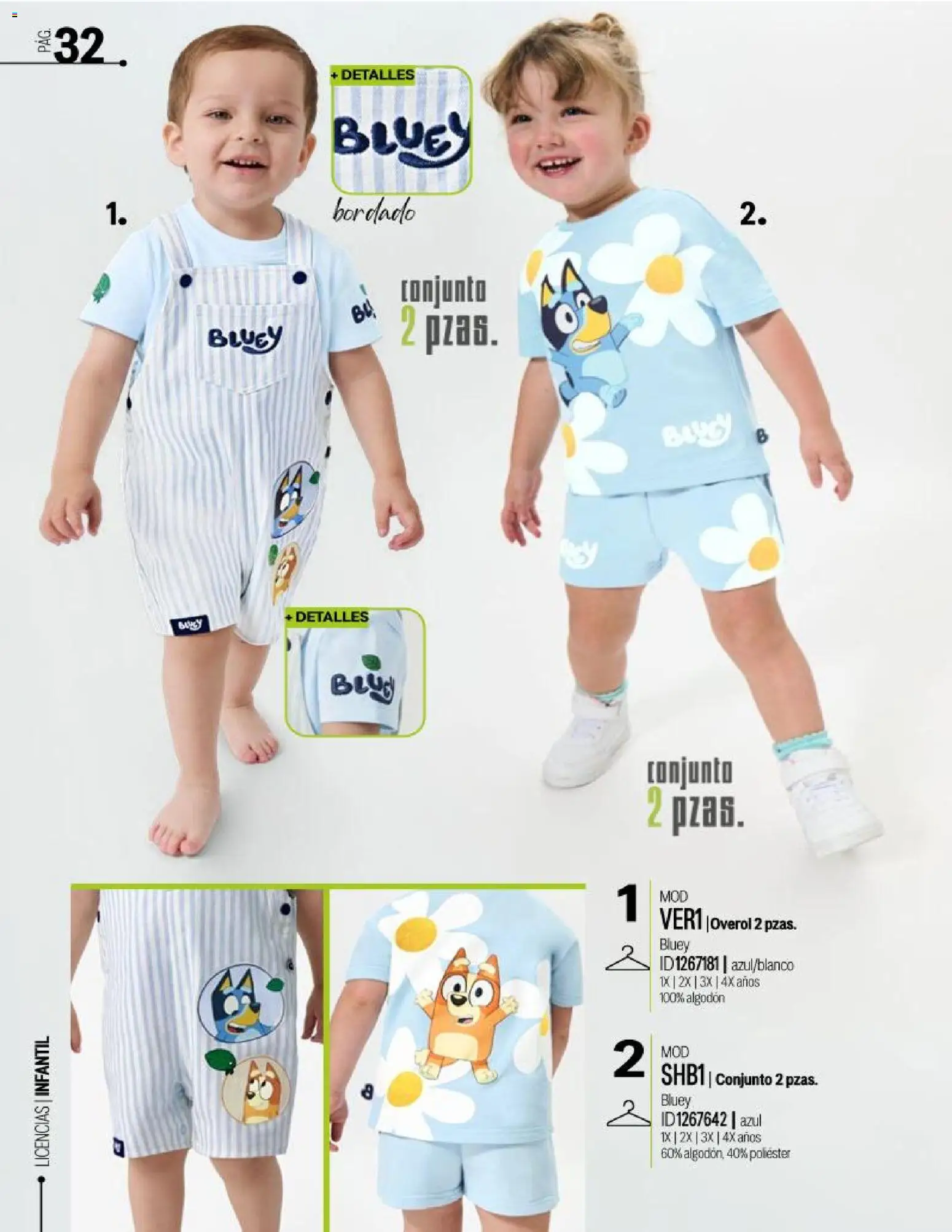 Nuevas ofertas de Price Shoes válidas en toda la República Mexicana desde el 14.03.2026. ¡Encuentra las mejores ofertas en Price Shoes catálogo Licencias! | Página: 32 | Productos: Overol, Algodón, Conjunto