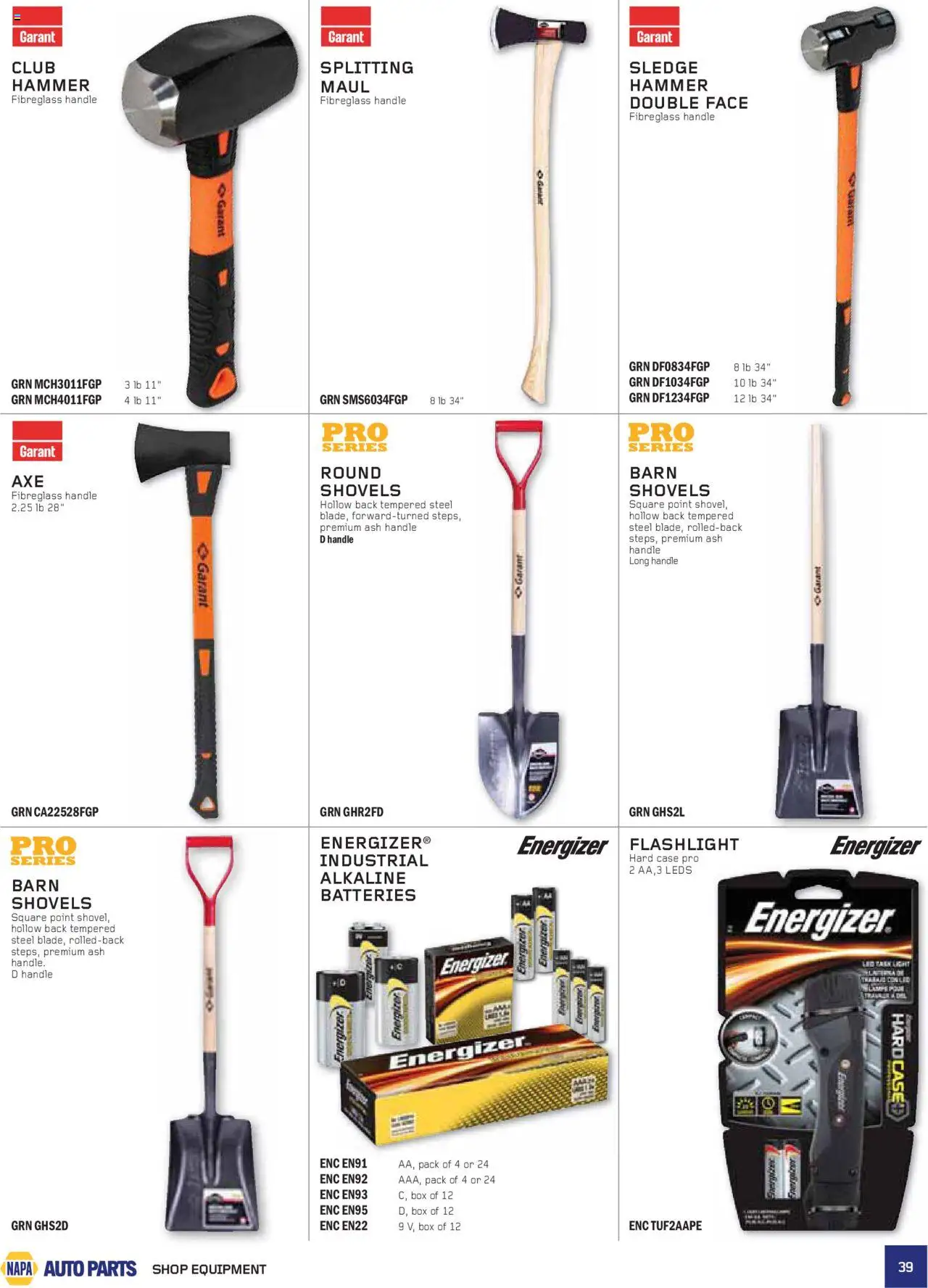 NAPA Auto Parts flyer valid from 01.07.2025 | Page: 39