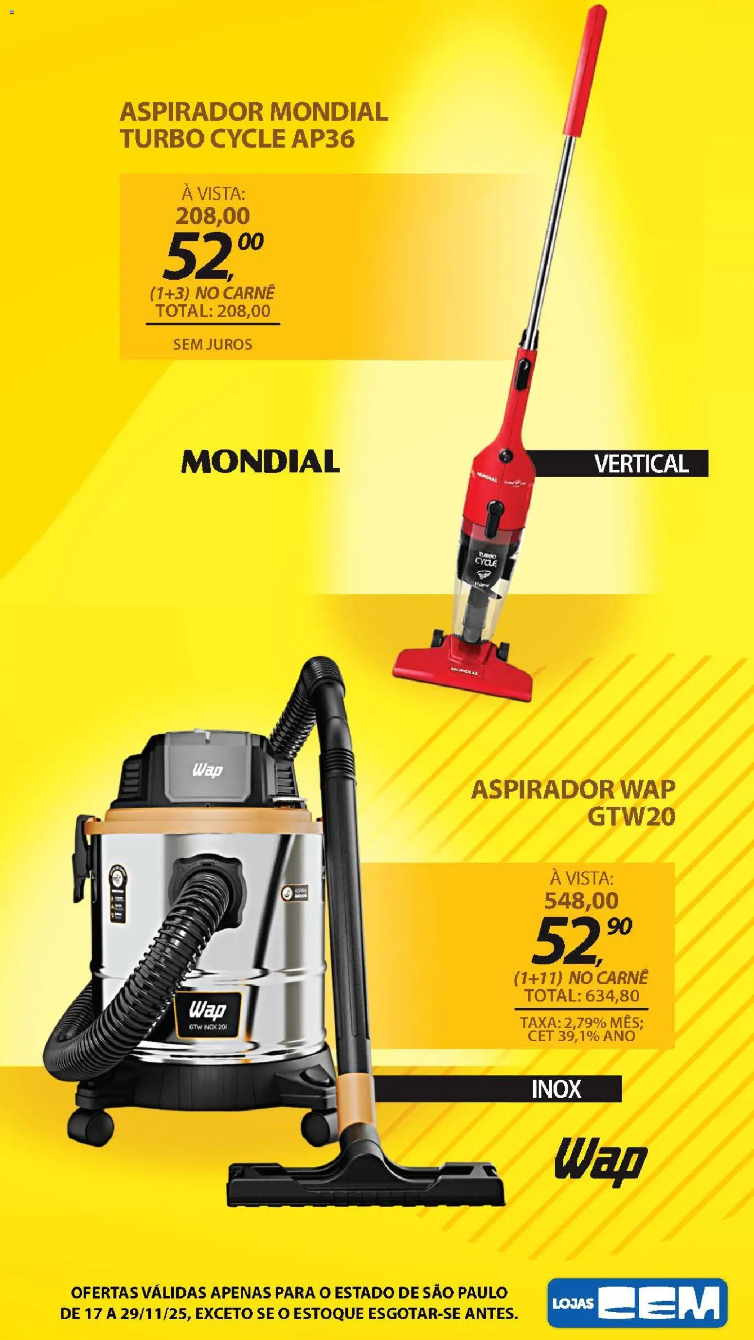 Lojas Cem Folheto - válido de 17.11.2025 | Página: 119 | Produtos: Carne