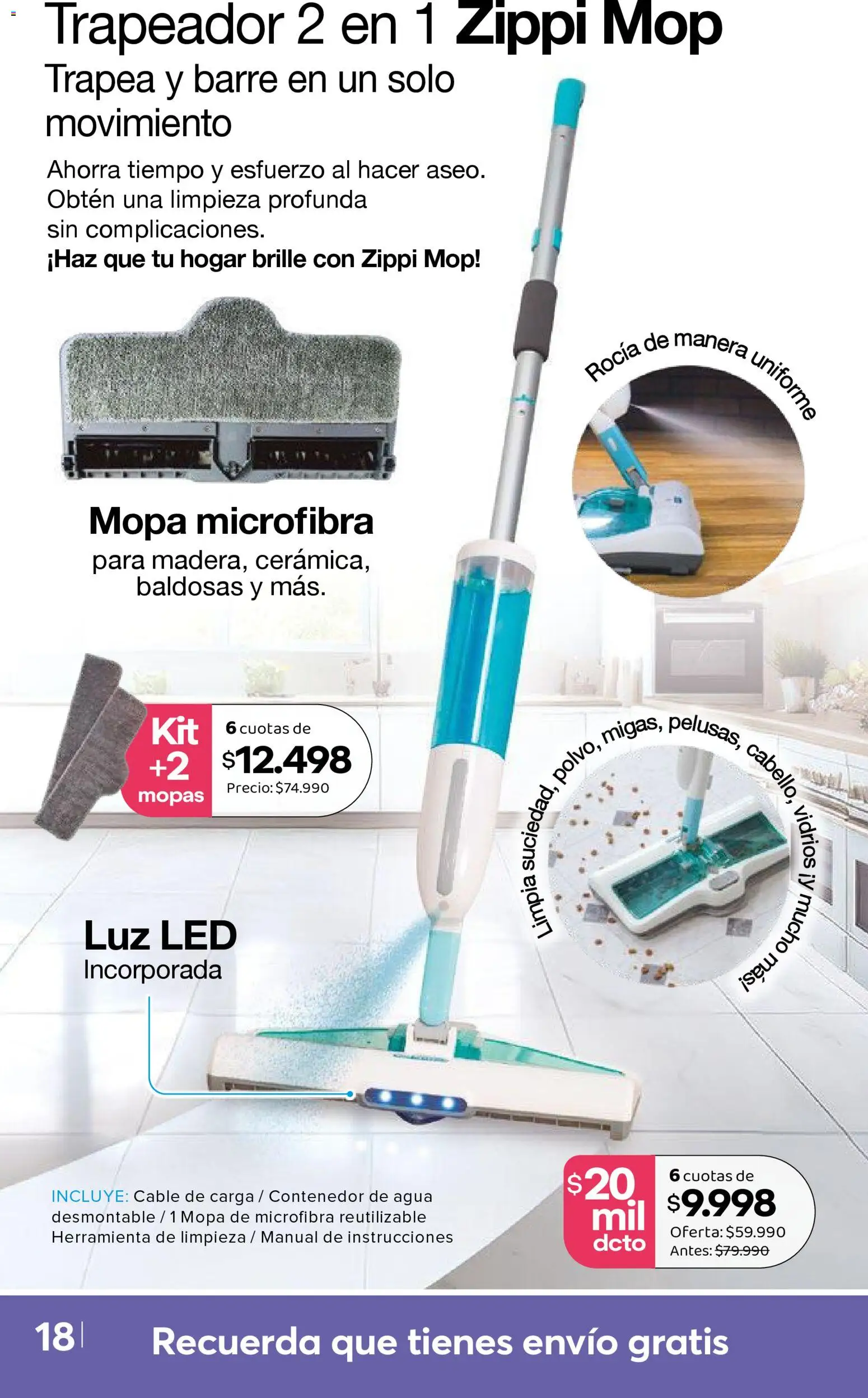 A3D ofertas  │ válido desde el 12.03.2026 | Página: 18 | Productos: Cable, Agua, Mopa