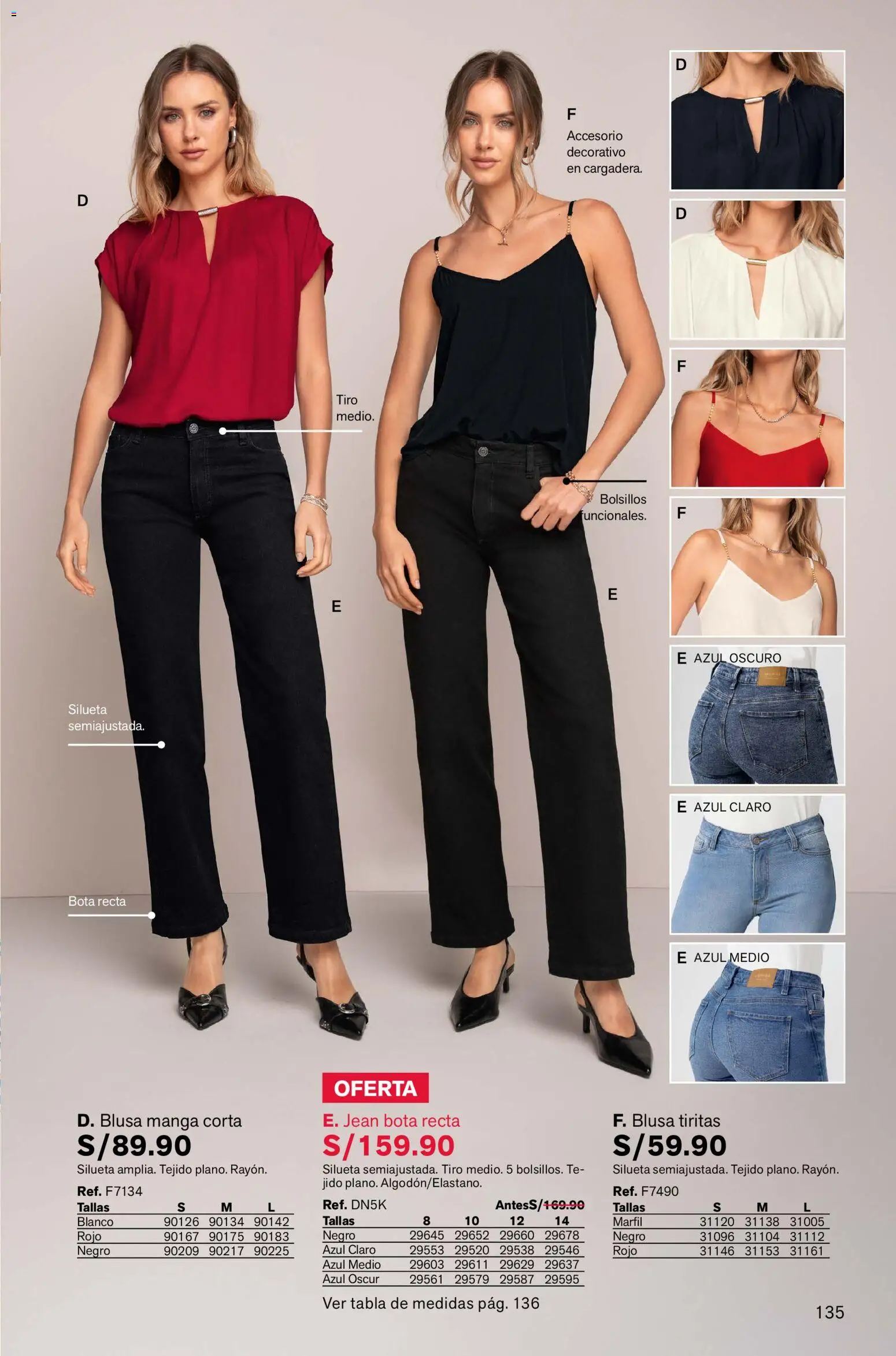 Catálogo Leonisa válido desde 05.12.2025 | Página: 135 | Productos: Blusa, Té