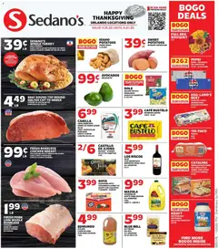 Preview of Sedano's weekly ads valid from 19.11.2025