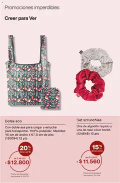 Catálogo Natura Ciclo 13 │ válido desde el 11.09.2025 | Página: 78 | Productos: Algodón, Bolsa, Estuche