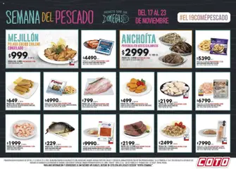 Vista previa Coto - Semana del Pescado válido desde el 17.11.2025