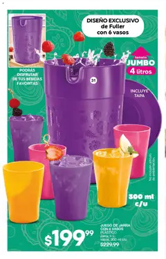Nuevas ofertas de Fuller válidas en toda la República Mexicana desde el 09.07.2025. ¡Encuentra las mejores ofertas en Fuller campaña 7 2025! | Página: 24 | Productos: Juego, Vasos, Jarra