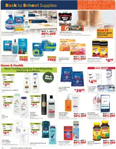 Family Fare Weekly Ad - valid from 10.08.2025 | Page: 15 | Products: Vitamin, Makeup Remover, Shampoo, Deodorant