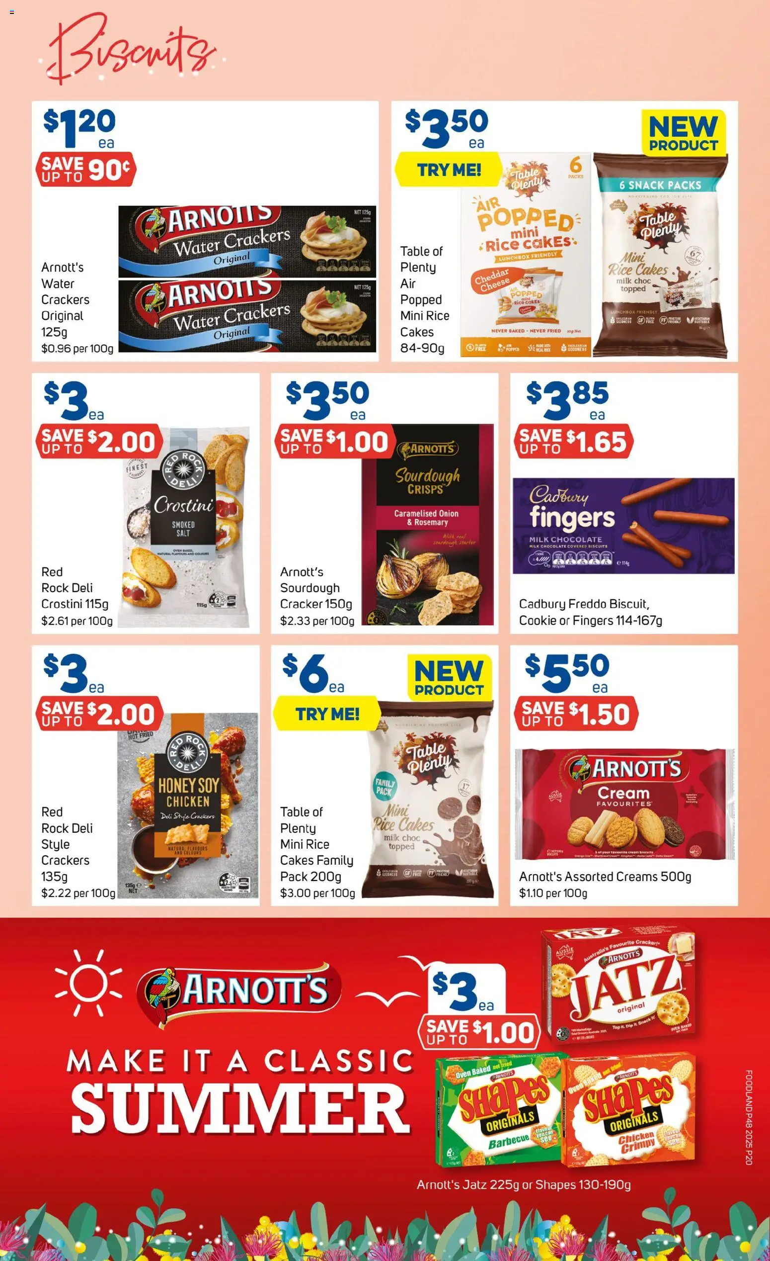Foodland catalogue - valid from 26.11.2025 | Page: 20 | Products: Table, Cheese, Chicken, Cream
