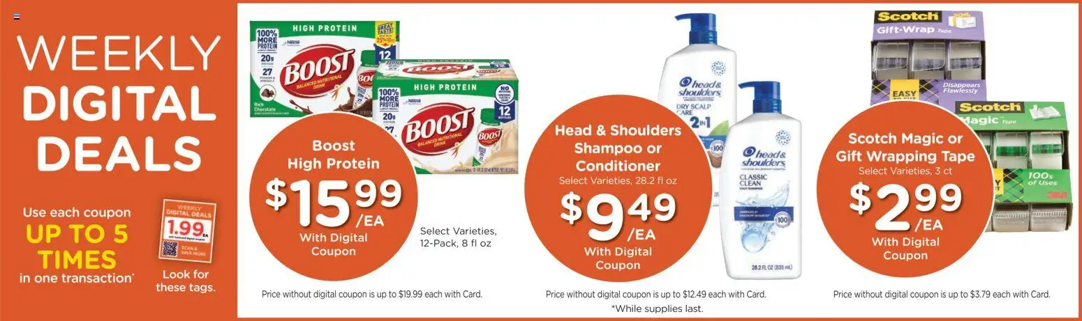 King Soopers Weekly Ad - valid from 10.12.2025 | Page: 3 | Products: Shampoo, Conditioner, Chocolate