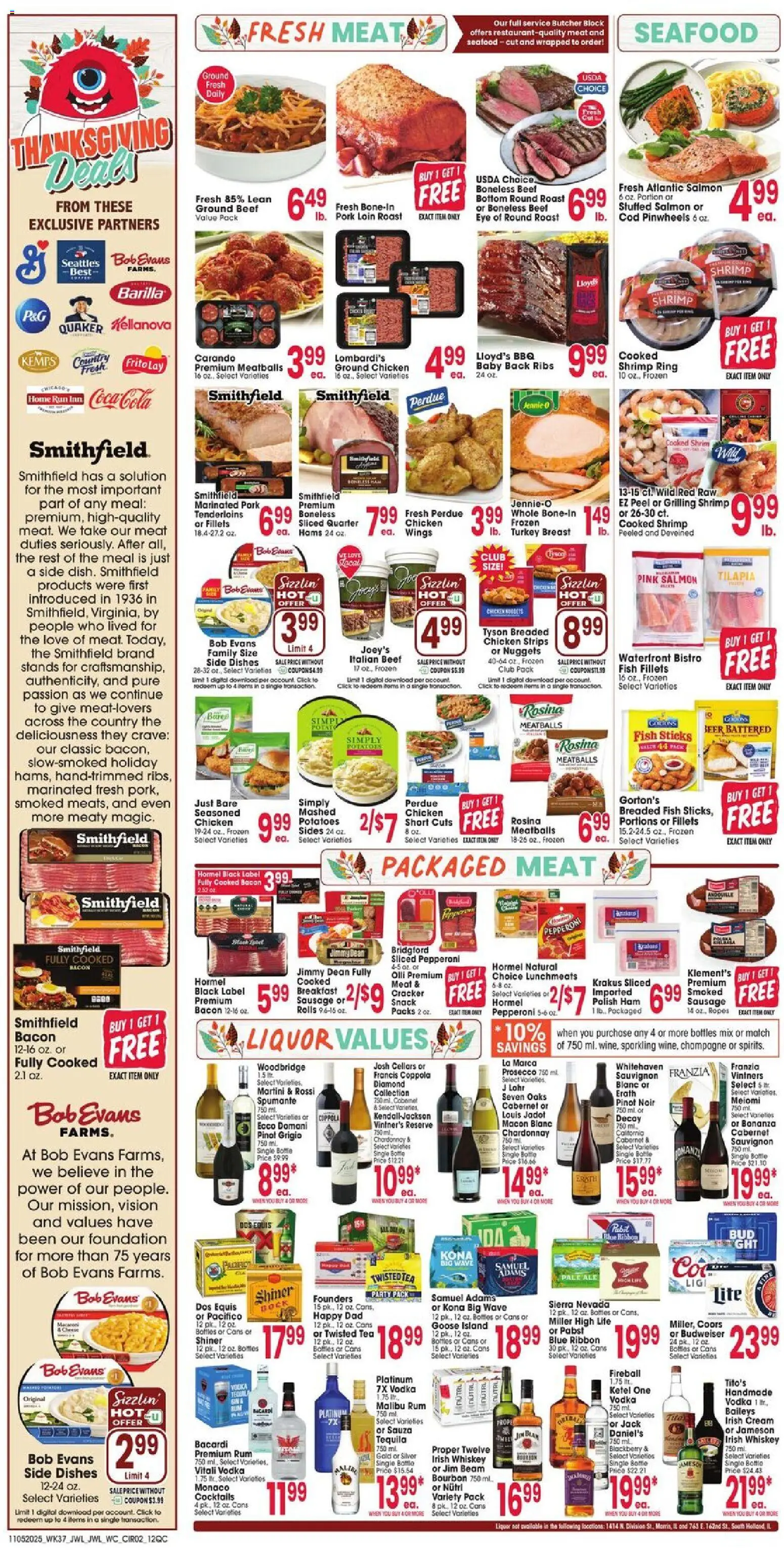Jewel Osco Weekly Ad - IL - valid from 05.11.2025 | Page: 2 | Products: Foundation, Ham, Cream, Seafood
