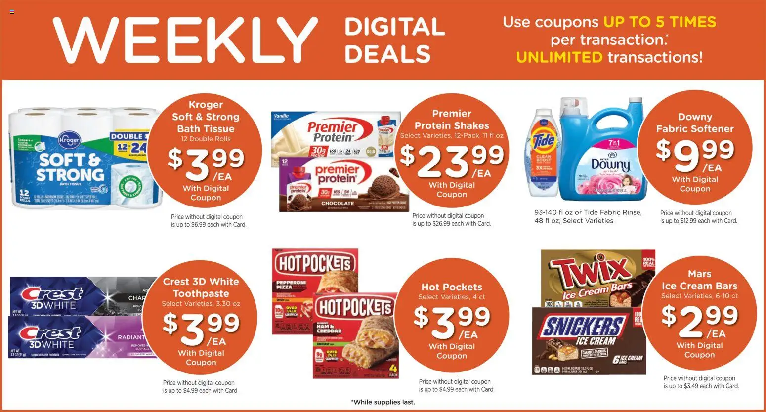 Dillons Weekly Ad - valid from 15.04.2026 | Page: 3 | Products: Bath, Toothpaste, Fabric softener, Cream