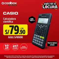 Vista previa de folleto Coolbox catálogo de la Coolbox válido desde 30.03.2026 | Página: 4 | Productos: Calculadora