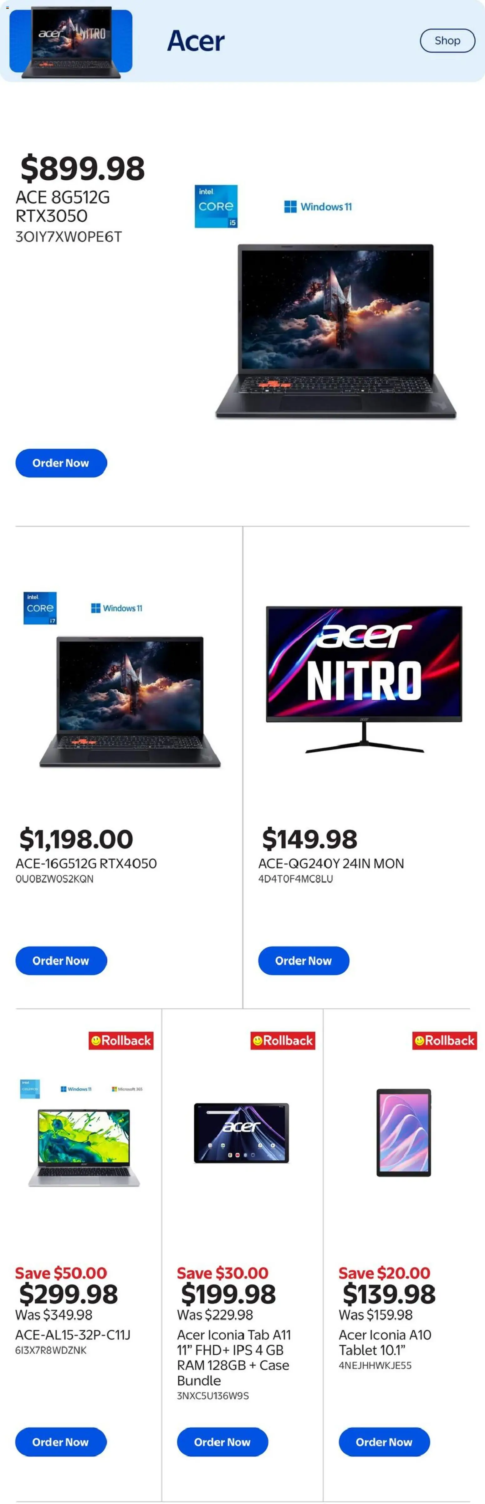 Walmart flyer valid from 02.04.2026 | Page: 5 | Products: Tablet, Case