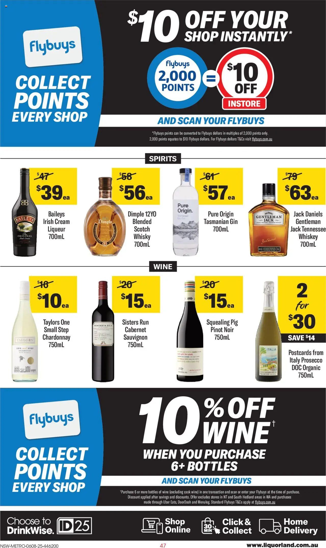 Liquorland catalogue - valid from 06.08.2025 | Page: 2 | Products: Wine, Gin, Cream, Scotch