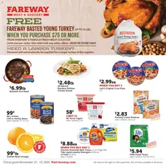 Preview of Fareway weekly ads valid from 10.11.2025