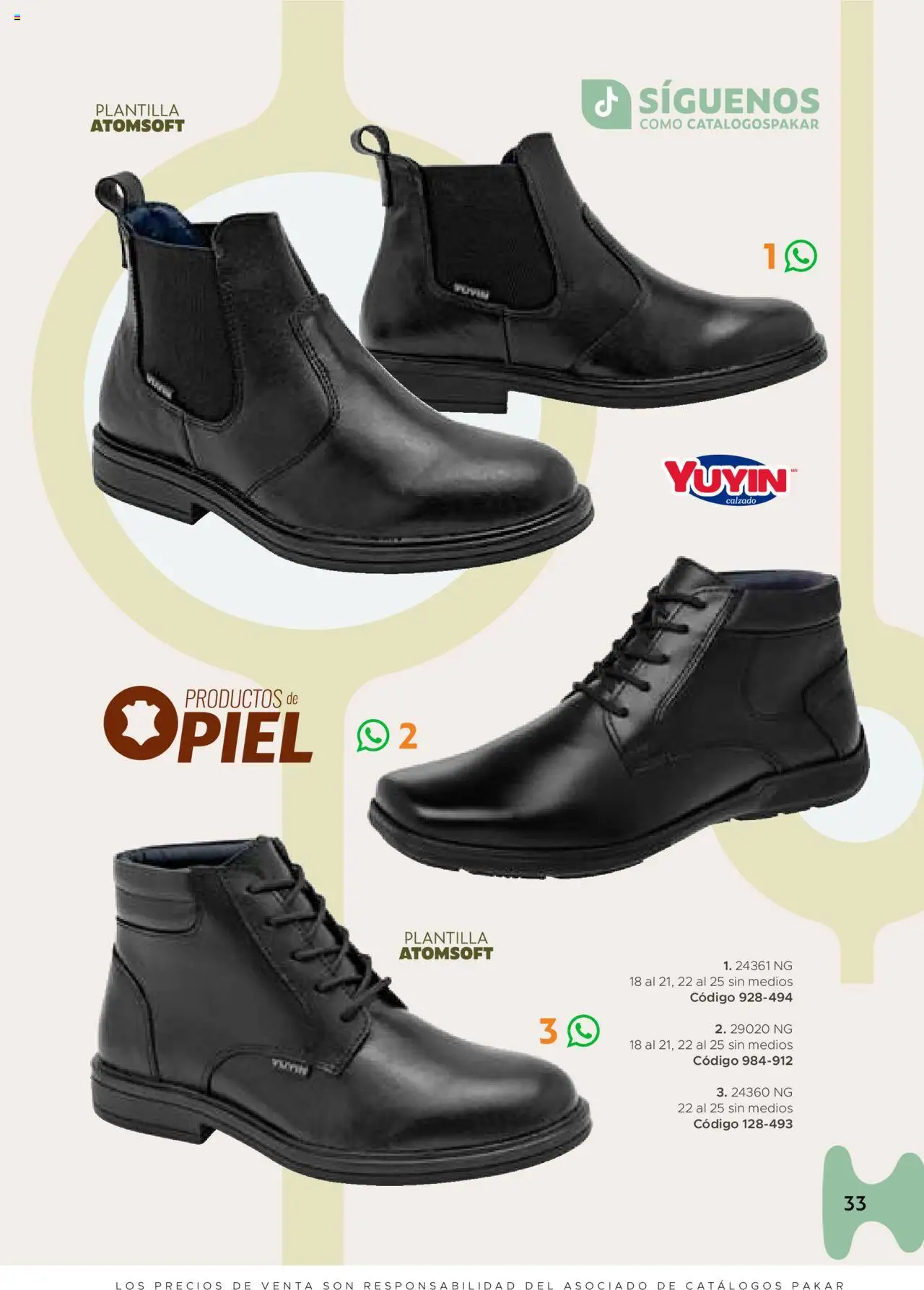 Nuevas ofertas de SC Pakar válidas en toda la República Mexicana desde el 24.07.2025. ¡Encuentra las mejores ofertas en SC Pakar - Catálogo Junior otoño / invierno! | Página: 33