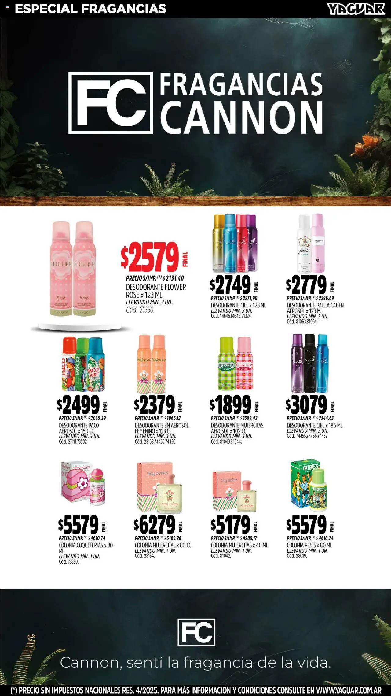 Yaguar - Parque Chacabuco │ válido desde el 13.10.2025 | Página: 21 | Productos: Fragancia, Desodorante