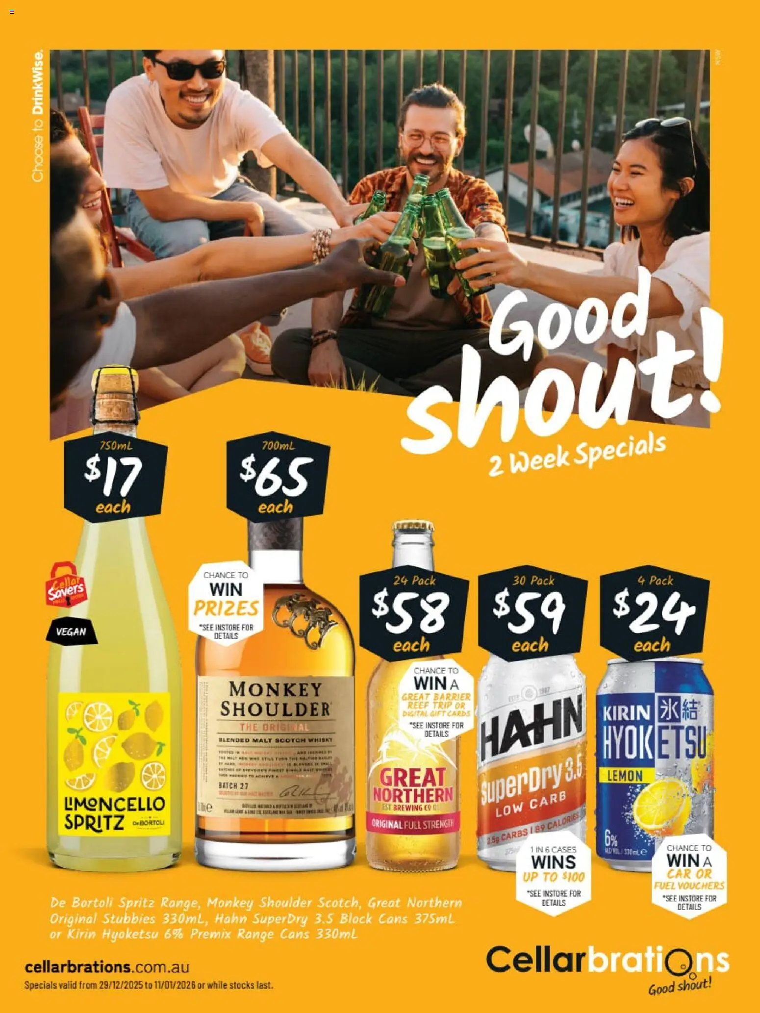 Cellarbrations catalogue - valid from 29.12.2025 | Page: 1 | Products: Lemon, Scotch, Digital