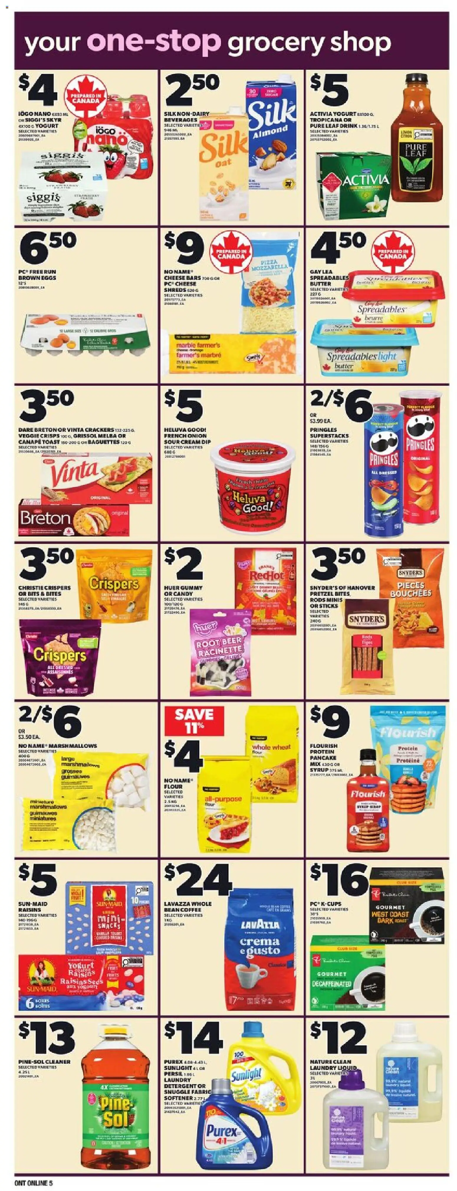Zehrs flyer valid from 30.04.2026 | Page: 14 | Products: Sour cream, Cream, Fabric softener, Beer
