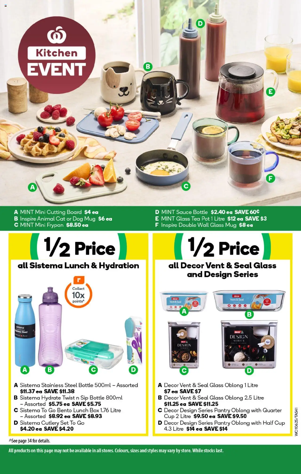 Woolworths catalogue - valid from 11.06.2025 | Page: 41 | Products: Cutlery, Decor, Box, Pot
