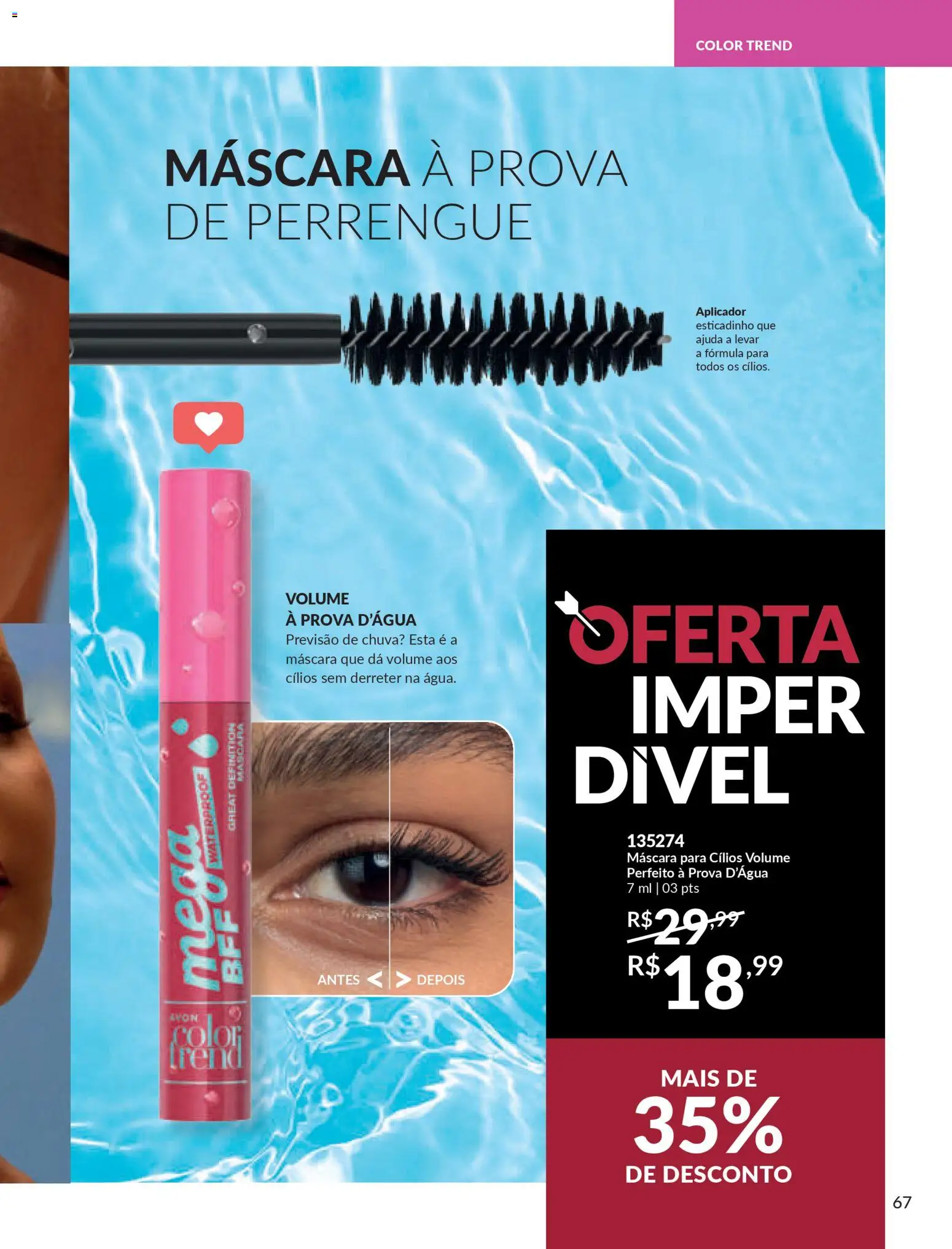 Avon Folheto - válido de 15.01.2026 | Página: 67 | Produtos: Máscara para cílios