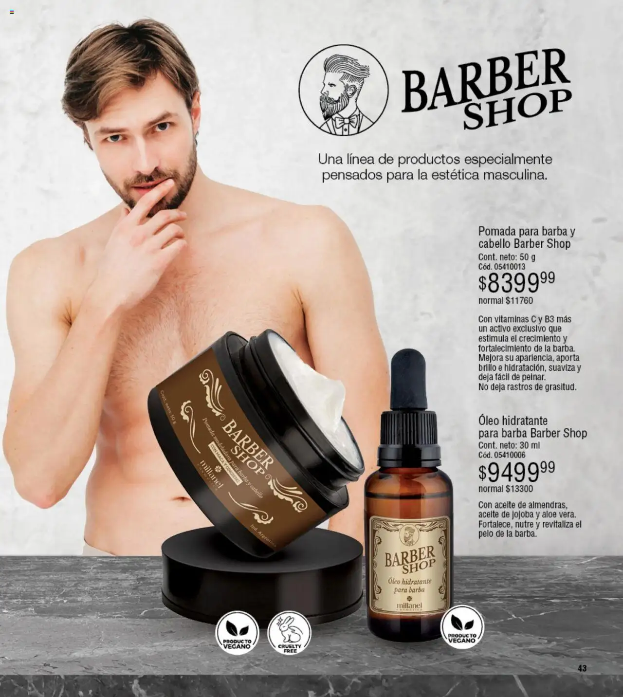 Millanel catálogo │ válido desde el 18.08.2025 | Página: 43 | Productos: Vitaminas, Pomada, Aceite, Brillo