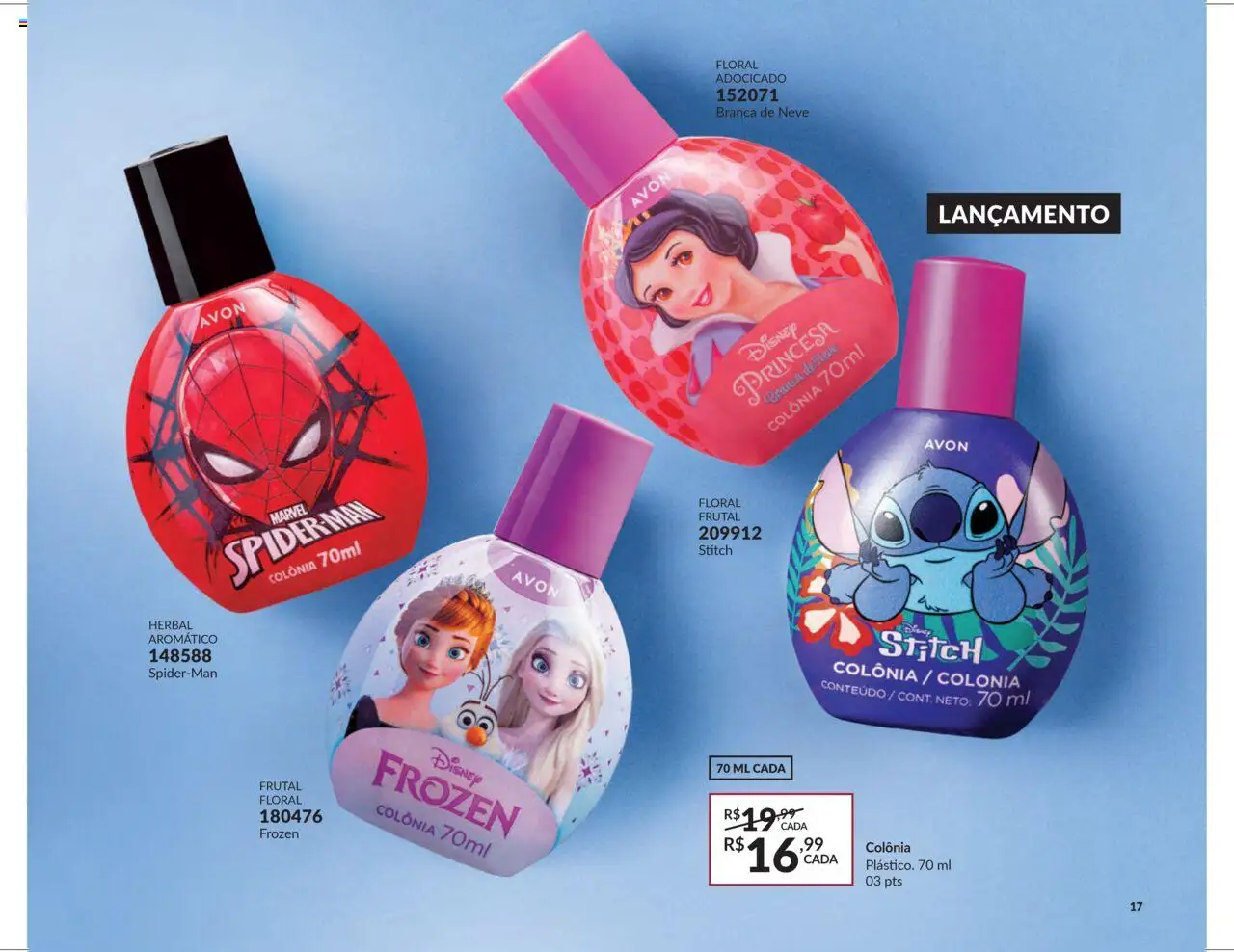 Avon Folheto - válido de 16.06.2025 | Página: 17
