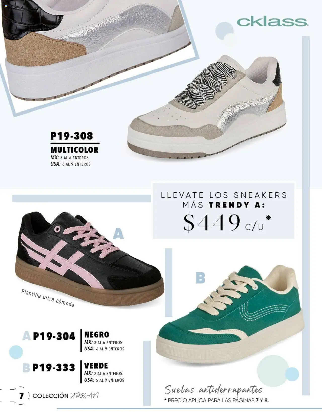 Nuevas ofertas de Cklass válidas en toda la República Mexicana desde el 15.08.2025. ¡Encuentra las mejores ofertas en Cklass - Catálogo Urban Week! | Página: 8