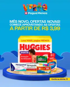 Pague Menos - Catálogo atual - Pré-Visualização do folheto da loja Pague Menos, válido de 02.02.2026