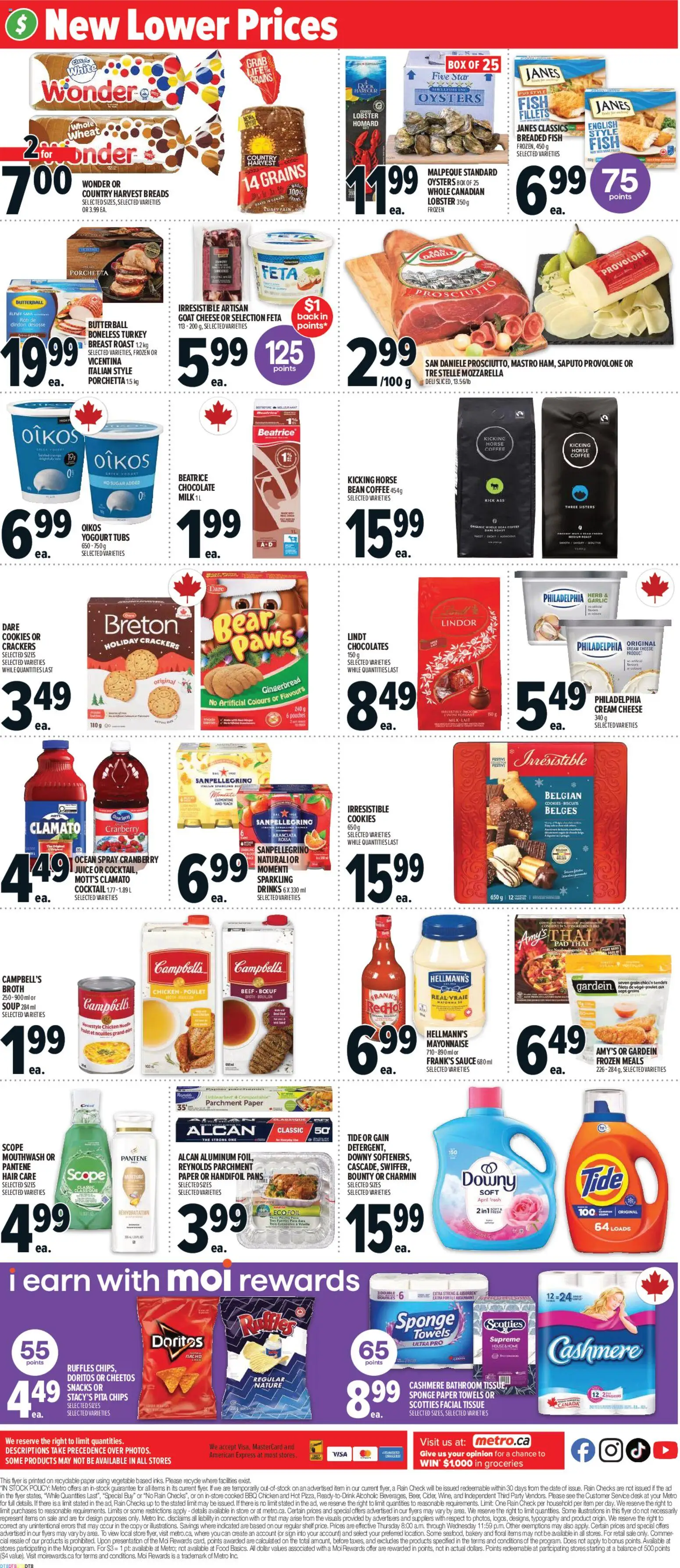 Metro flyer valid from 18.12.2025 | Page: 5 | Products: Fish, Chips, Cream, Cheese