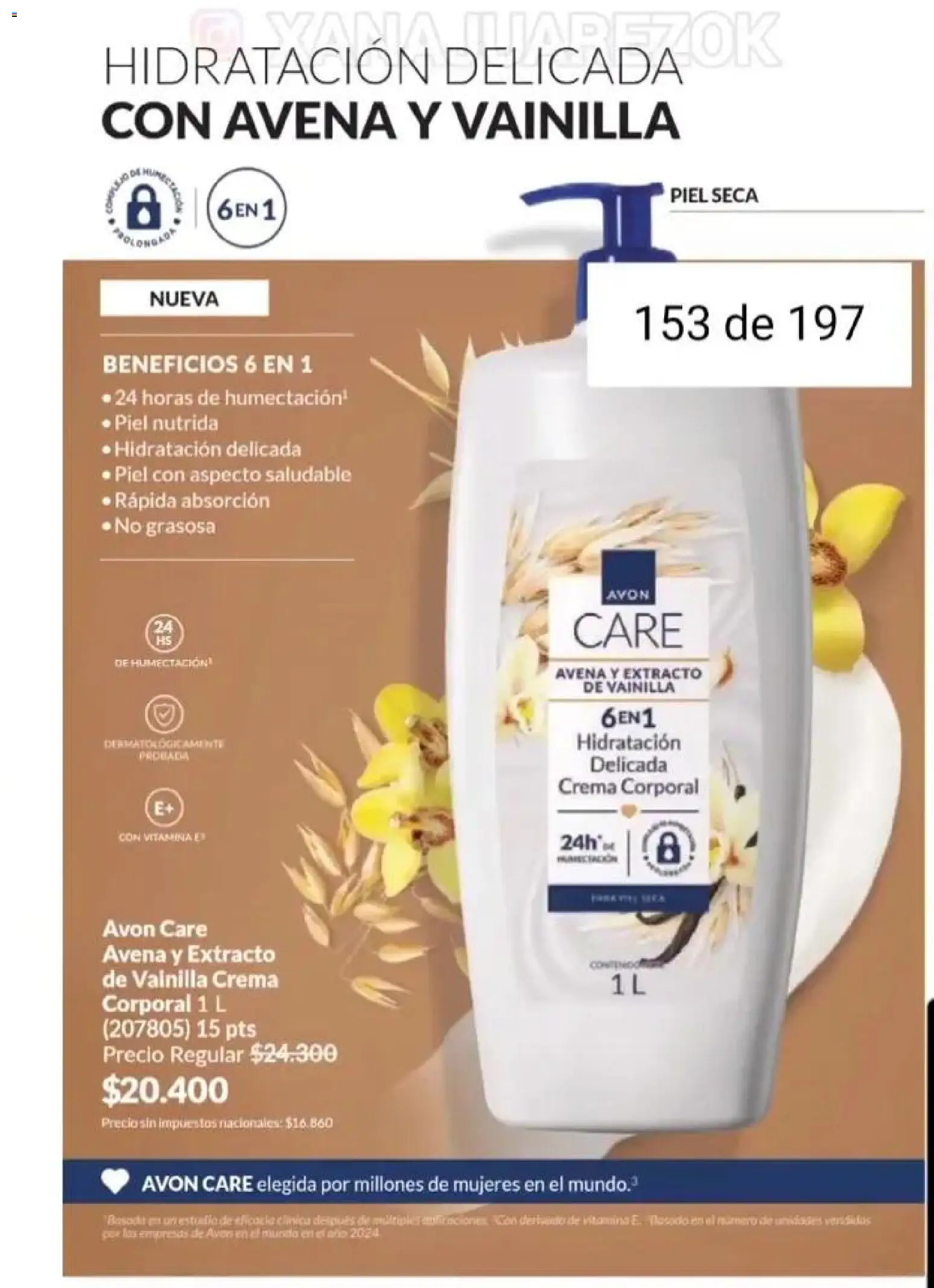 Catálogo AVON Campaña 15/2025 │ válido desde el 23.10.2025 | Página: 133 | Productos: Avena, Crema