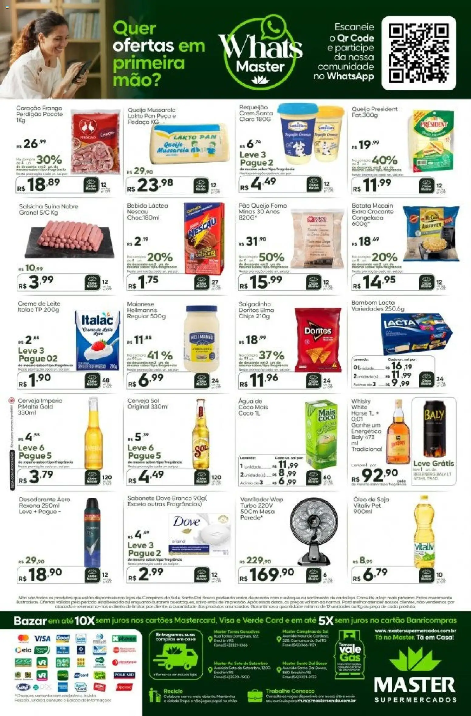 Master Folheto - válido de 31.10.2025 | Página: 2 | Produtos: Ventilador, Energético, Mesa, Sabonete