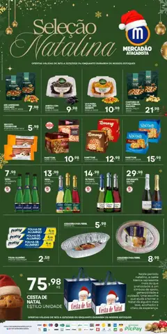 Mercadão Atacadista - Ofertas Seleção Natalina - Pré-Visualização do folheto da loja Mercadão Atacadista, válido de 16.12.2025