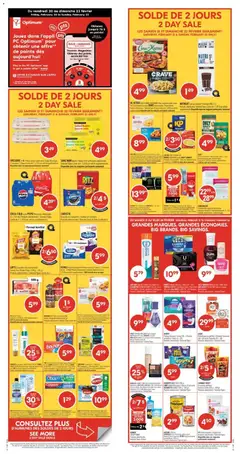 Preview of Pharmaprix weekly flyer / circulaire from shop Pharmaprix valid from 20.02.2026