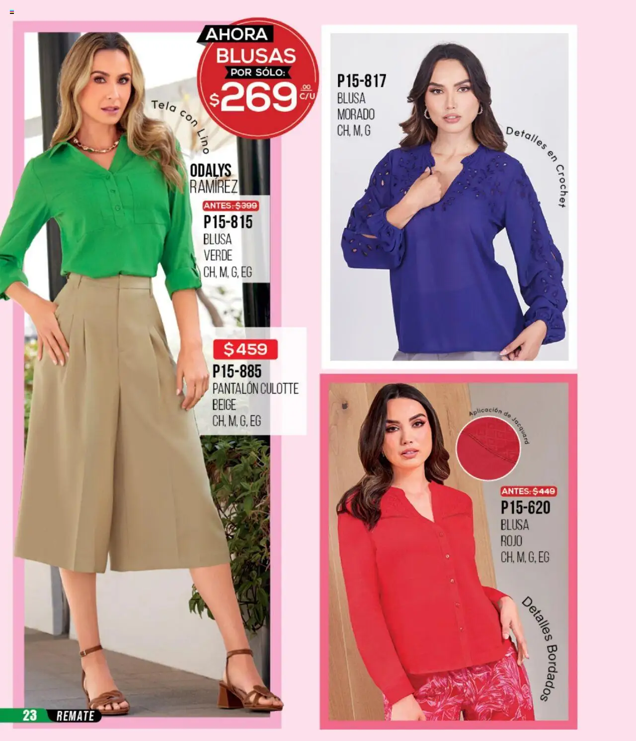 Nuevas ofertas de Cklass válidas en toda la República Mexicana desde el 13.08.2025. ¡Encuentra las mejores ofertas en Cklass - Catálogo Remate Total Calzado! | Página: 207 | Productos: Blusa